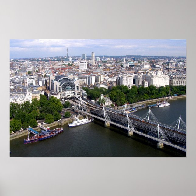 Blick vom London Eye Poster (Vorne)