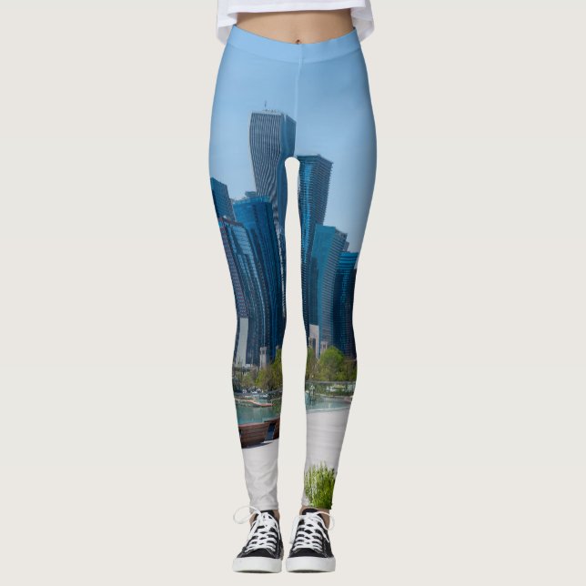 Blick vom Marinestreff Leggings (Vorderseite)