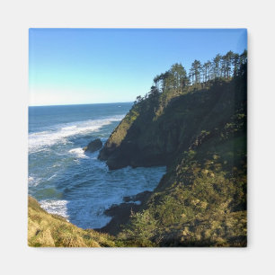 Blick vom North Head Lighthouse, Washington Magnet
