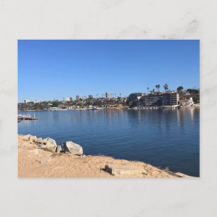 Blick vom Wedge, Newport Beach, Kalifornien Postkarte