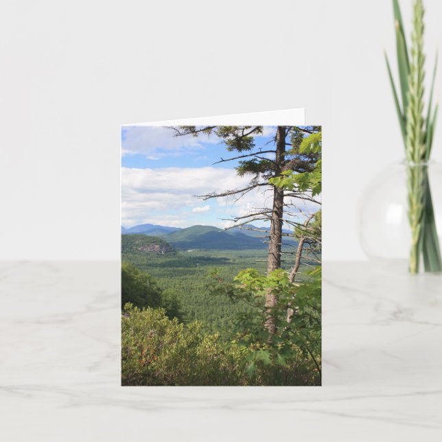 Blick von der Kathedrale Ledge Note Card Dankeskarte (Vorderseite)