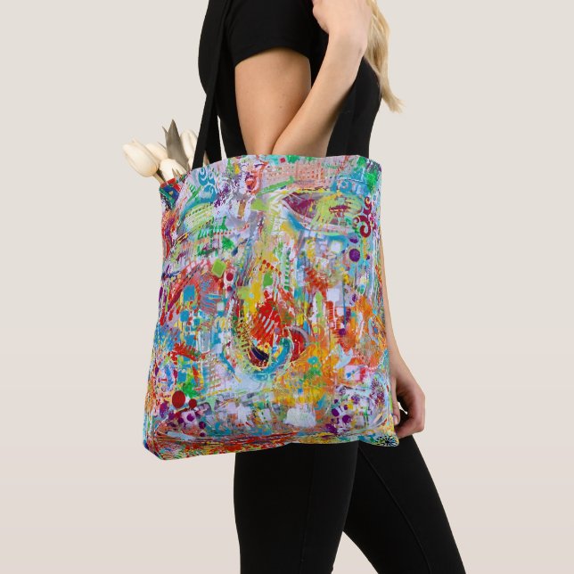 Blick von der Tote-Tasche Tasche (Von Nahem)
