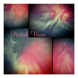 Blick von der Veranda / Corona / Poster