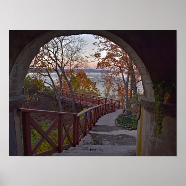 Blick von innen gesehen poster (Vorne)