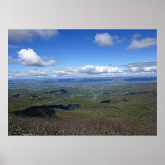 Blick von Marias Felsen Poster (Vorne)