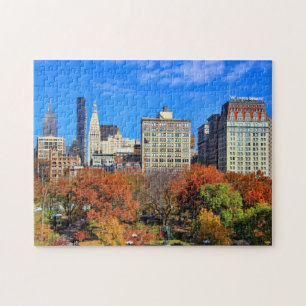 Blick von oben: Herbst im Park NYC Gewerkschaft Sq