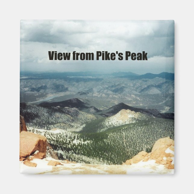 Blick von Pike's Peak Magnet (Vorne)