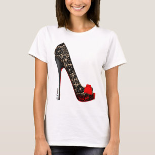 Blick-Zehe-Plattform-Pumpe T-Shirt