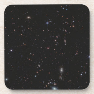 Blick zwischen den Konstellationen Pisces und Andr Getränkeuntersetzer