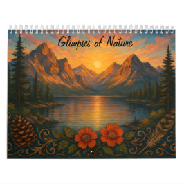 Blicke auf den Naturberg Landschaftskalender Kalender