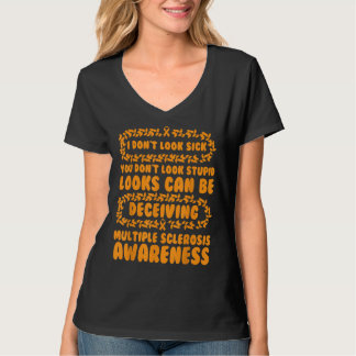 Blicke können mehrere Sklerose-Awarenes täuschen T-Shirt
