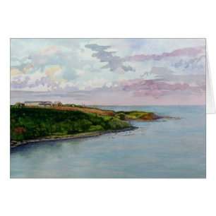 Blicken in Richtung Howick Hafens