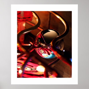 Blicksflipperautomatplakat Poster