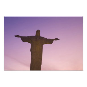 Blickwinkel, Christusstatue am Corcovado, 704 Fotodruck