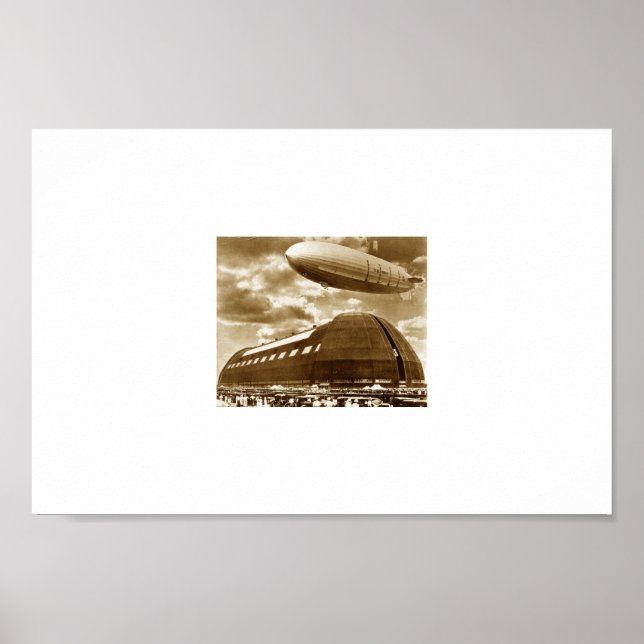 Blimp Hanger Akron Ohio Poster (Vorne)