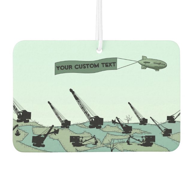 Blimp Overt Field Operating Engineer CRANE OP Autolufterfrischer (Vorderseite)