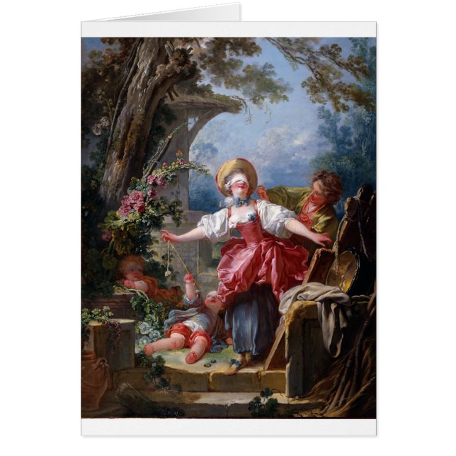 Blind-Man's Bluff von Jean-Honore Fragonard (Vorne)