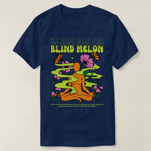 Blind Melon Yoga TShirt (Design vorne)