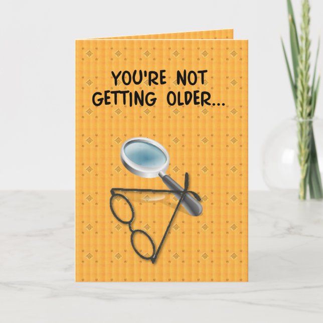 Blind werden karte (Vorderseite)