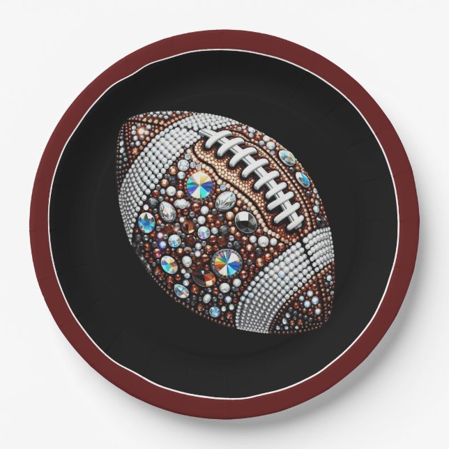 Blindball Party Big Game Bowl Game Pappteller (Vorderseite)