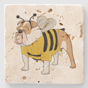 Blindbiene Steinuntersetzer