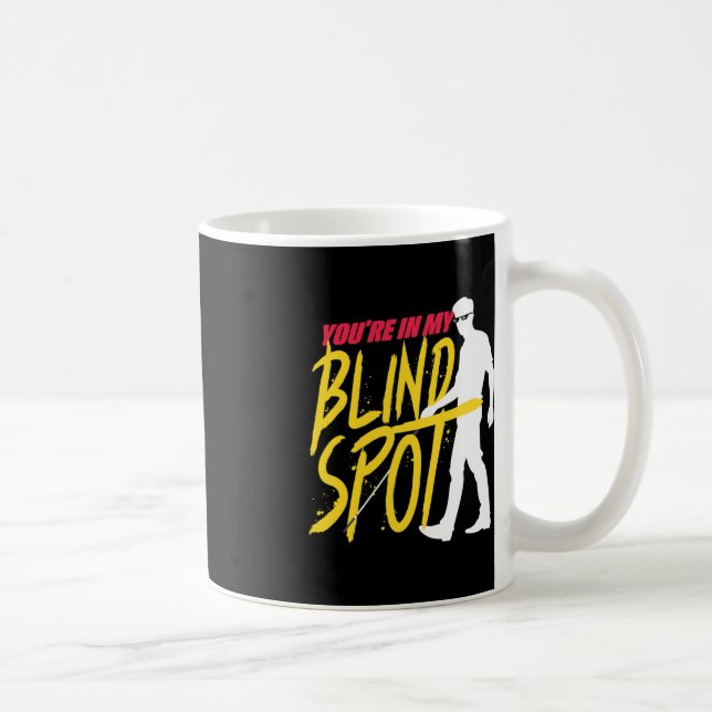 Blinddarm Sehbehinderte Blinde Menschen Blinder St Kaffeetasse (Rechts)