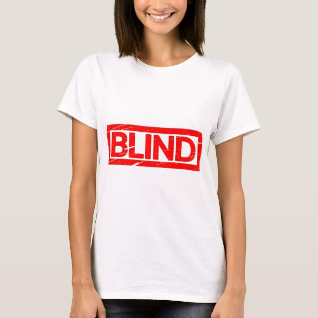 Blinde Briefmarke T-Shirt (Vorderseite)
