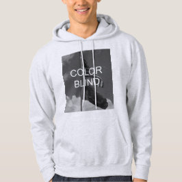 Blinde Graustufen-Flags Hoodie