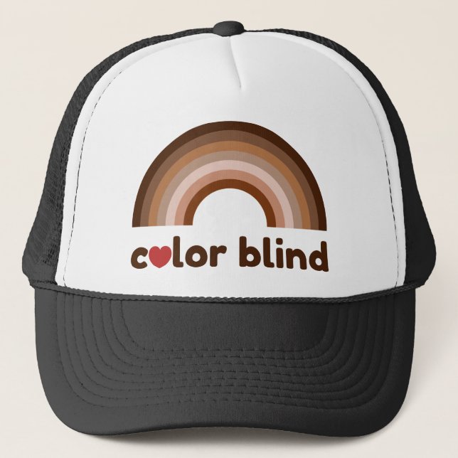 Blinde Liebe Truckerkappe (Vorderseite)