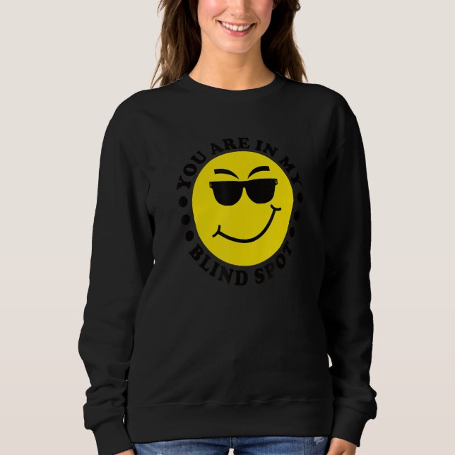 Blinde Menschen Spaß Braille Reader Blinder Typ Hu Sweatshirt (Vorderseite)