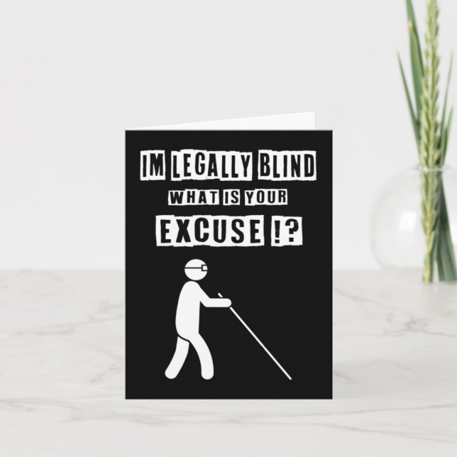 Blinde Person Geschenk 3. Dezember 2022 Internati Karte (Vorderseite)