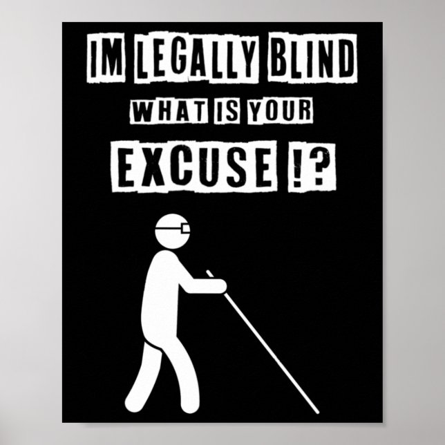 Blinde Person Geschenk 3. Dezember 2022 Internati Poster (Vorne)
