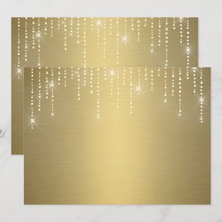 Blindeinladung des Glitzer Einladung