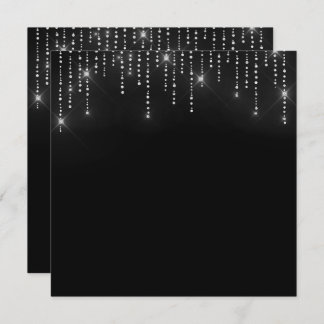 Blindeinladung des Glitzer Einladung