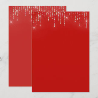 Blindeinladung des Glitzer Einladung