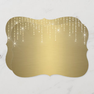 Blindeinladung des Glitzer Einladung