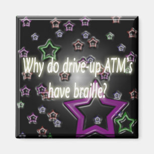 Blindenschrift-Magnet Magnet