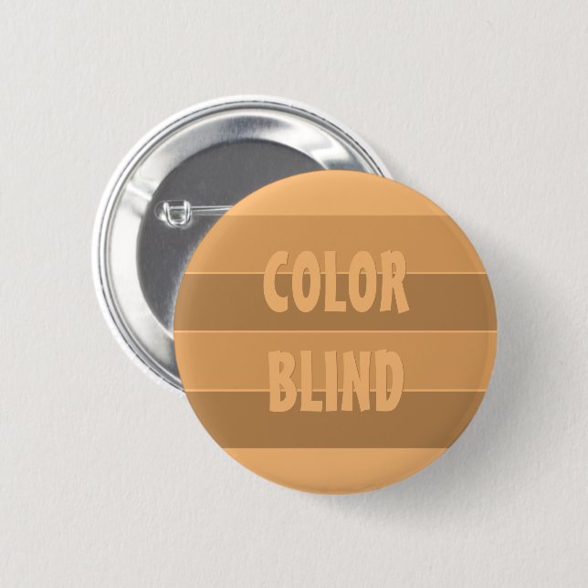 BLINDER Anti-Rassismus-Standard Button (Vorne & Hinten)