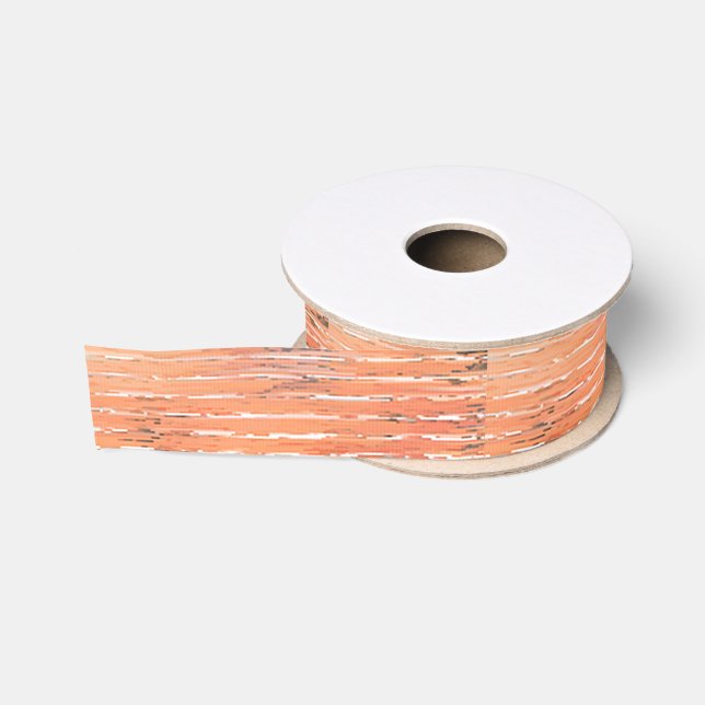 Blinder Flachbandspool aus gewittertem Schilf Ripsband (Spule)