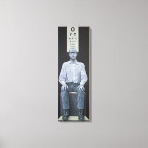 Blinder Standort 1978 Leinwanddruck