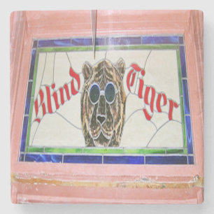 Blinder TigerPub Charleston, Sc Steinuntersetzer