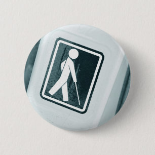 Blinder Zeichenentwurf Button
