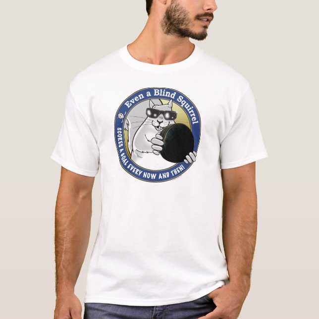 Blindes Eichhörnchen-Hockey T-Shirt (Vorderseite)