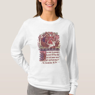 Blindes Göttin Vermögen mit König Arthur T-Shirt