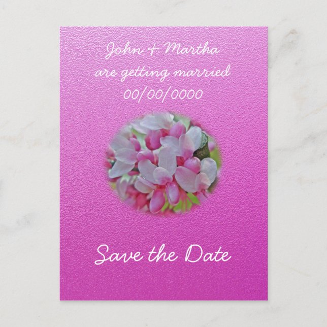 Blindfarbenelemente Ankündigungspostkarte (Vorderseite)