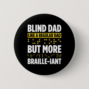 Blindheit für Blinde Menschen Blinde Person Braill Button