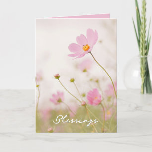 Blindkarte Feiertagskarte