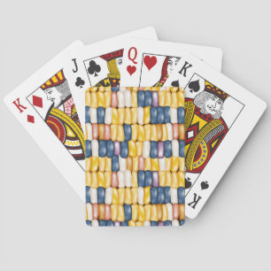 Blindmais (farbiger Mais) Spielkarten