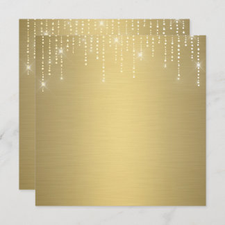 Blindprobe des Glitzer Einladung