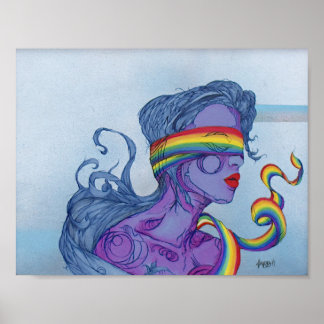 Blinds von Hope Poster Print